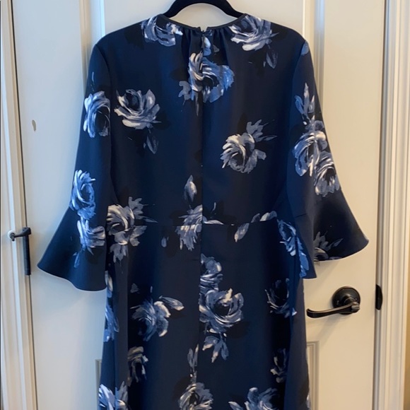 Kate Spade Blue Rose Dress - Picture 5 of 5